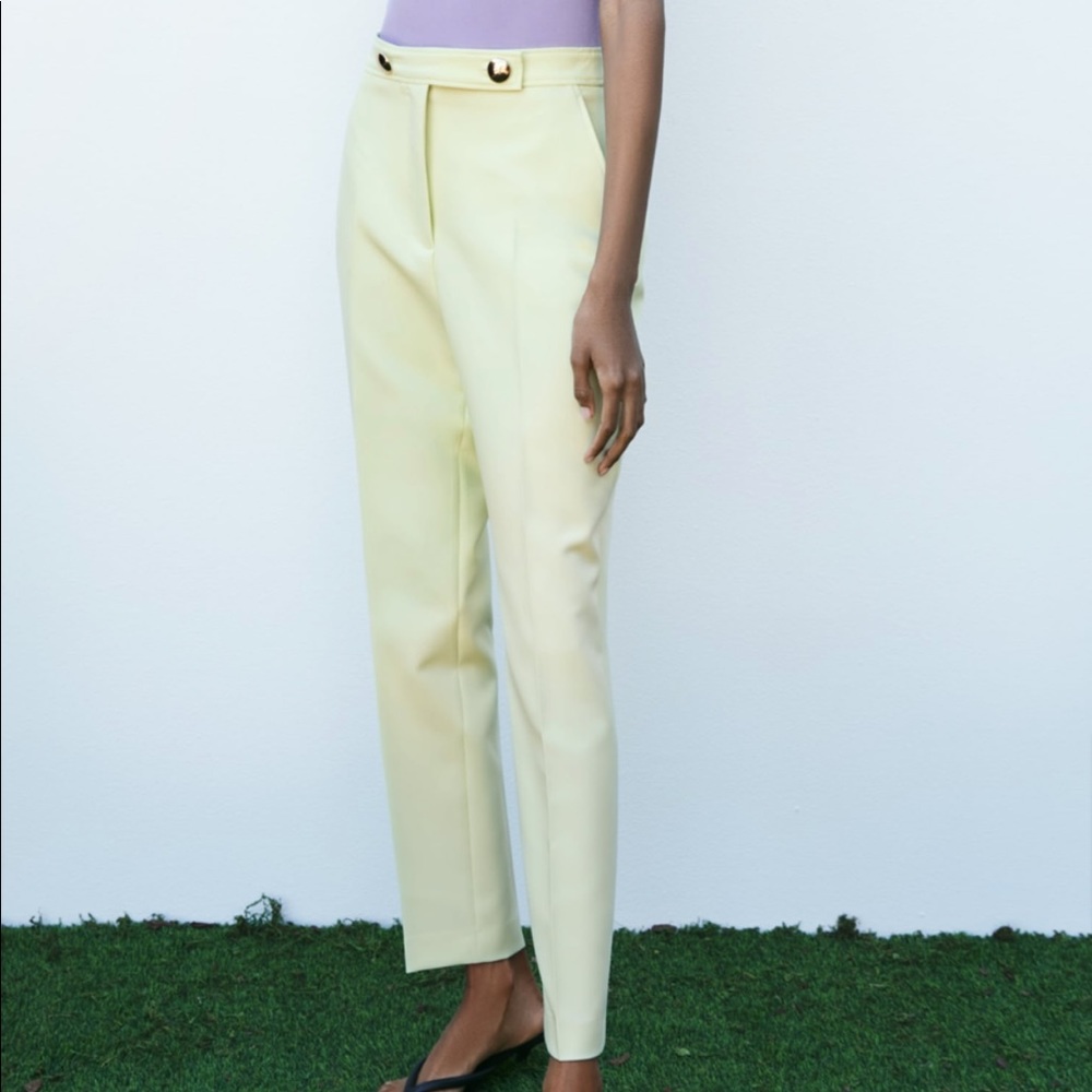 Zara pants with belt
